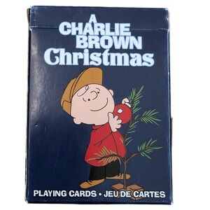 a Charlie Brown Christmas complete playing cards 54 cards Peanuts